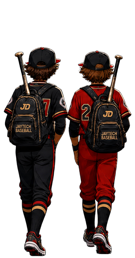 Diamond Hawks Shoreline Select Baseball program cartoon player